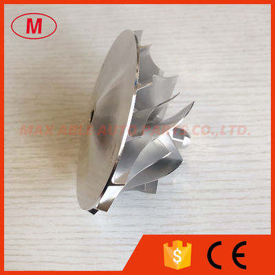 HX40 64.50/90.00mm 7+7 blades high performance turbocharger milling/aluminum 2618/billet compressor wheel
