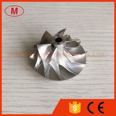 GT14 737683-0003 31.09/44.01mm 6+6 blades turbo billet/milling  /aluminum 2618 compressor wheel for 750030-0002/753420-0