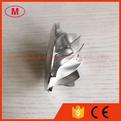 TF035 41.50/51.00mm 11+0 blades high performance turbo billet/milling/aluminum 2618 compressor wheel