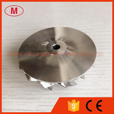 TD04 42.55/53.19mm 7+7 blades turbo milling/aluminum 2618/billet compressor wheel