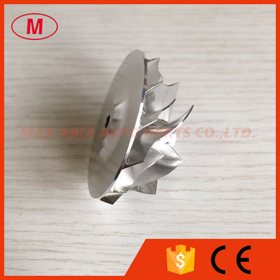 TD04 42.55/53.19mm 7+7 blades turbo milling/aluminum 2618/billet compressor wheel