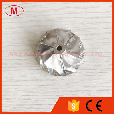TD025 9T-SB 33.83/44.01mm 6+6 blades turbo billet/milling/aluminum 2618 compressor wheel for 49173-02401
