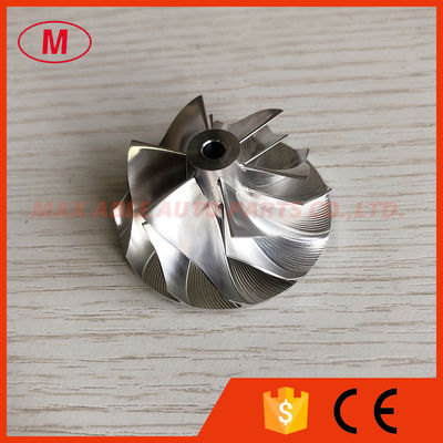 TD025 9T-SB 33.83/44.01mm 6+6 blades turbo billet/milling/aluminum 2618 compressor wheel for 49173-02401