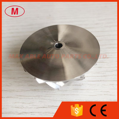 TD025 9T-SB 33.83/44.01mm 6+6 blades turbo billet/milling/aluminum 2618 compressor wheel for 49173-02401