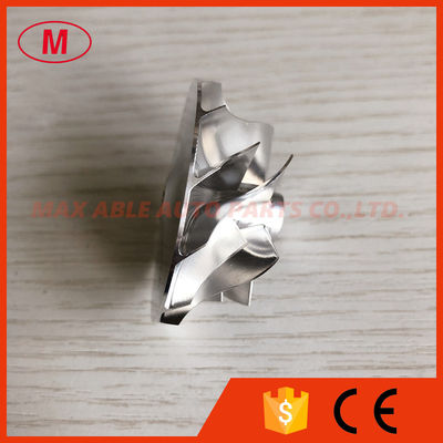 TD025 9T-SB 33.83/44.01mm 6+6 blades turbo billet/milling/aluminum 2618 compressor wheel for 49173-02401