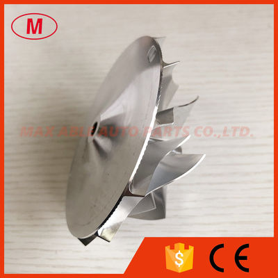 T04E 6+6 blades 62.80/88.00mm turbocharger milling/aluminum 2618/billet compressor wheel for racing