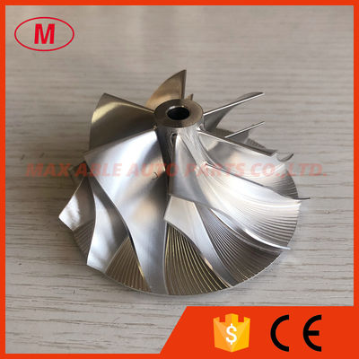 GTX3071 xx8849-2 54.06/71.40mm 6+6 blades performance bore:6.00 billet compressor wheel for 803712-0001/700711-0046