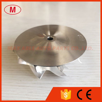GTX3071 xx8849-2 54.06/71.40mm 6+6 blades performance bore:6.00 billet compressor wheel for 803712-0001/700711-0046