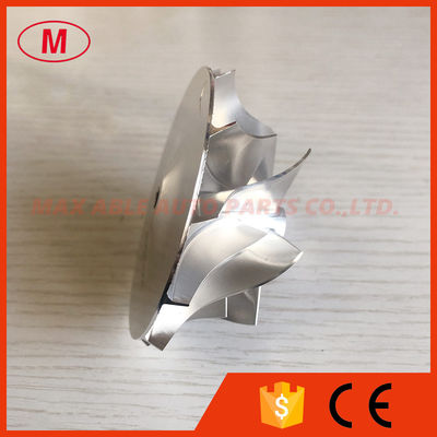 GTX3071 xx8849-2 54.06/71.40mm 6+6 blades performance bore:6.00 billet compressor wheel for 803712-0001/700711-0046