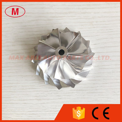 GT2871 452546-0005 53.11/70.98mm 7+7 blades high performance turbo milling/aluminum 2618/billet compressor wheel