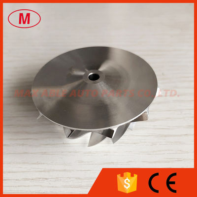 TD04HL 42.00/56.02mm 11+0 blades reverse turbocharger milling/aluminum 2618/billet compressor wheel for 49477-02003
