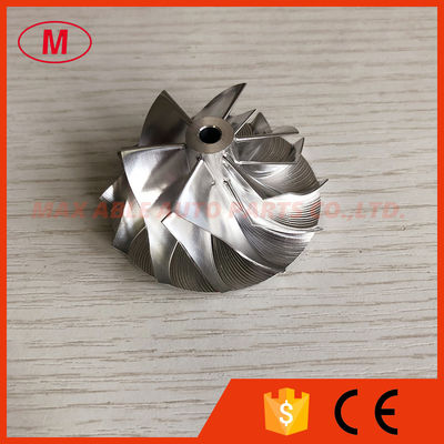 K04 38.35/52.19mm 6+6 blades high performance turbocharger milling/aluminum 2618 /billet compressor wheel