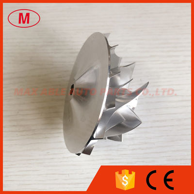 S300 forward 169565 61.40/84.62mm 7+7 blades turbo milling/alumimun 2618/Billet compressor wheel FOR S362/PTE6265/6265CE