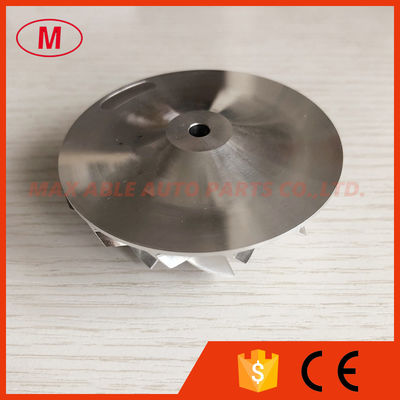 Forward 48.88/68.50mm 7+7blades turbo milling/aluminum 2618/billet compressor wheel