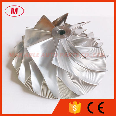 HX82 106.56/152.04mm 8+8 blades Turbo milling/aluminum 2618 /billet compressor wheel
