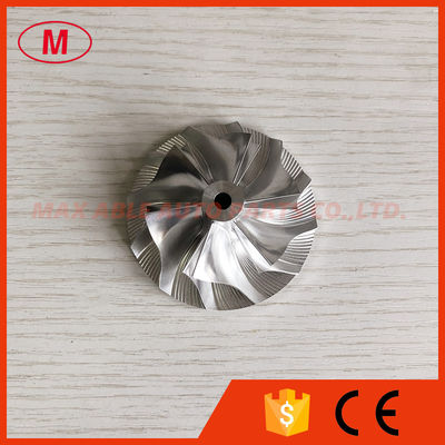 TD04HL 6+6 blades 45.00/61.00mm Turbocharger milling/aluminum 2618 /billet compressor wheel