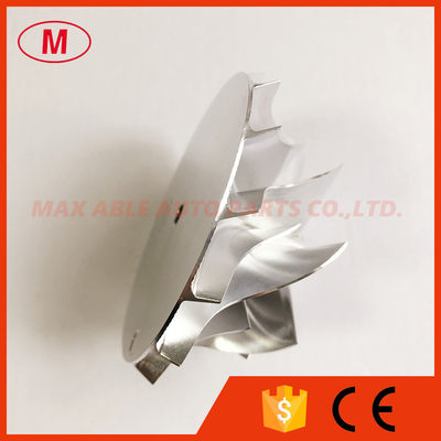K16 7+7 blades 54.64/71.00mm overall height:31.00mm Turbocharger milling/aluminum 2618/billet compressor wheel
