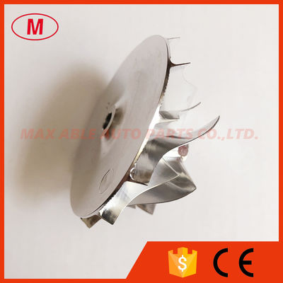 RHF5 39.20/52.50mm 6+6blades high performance Turbocharger milling/aluminum 2618/billet compressor wheel
