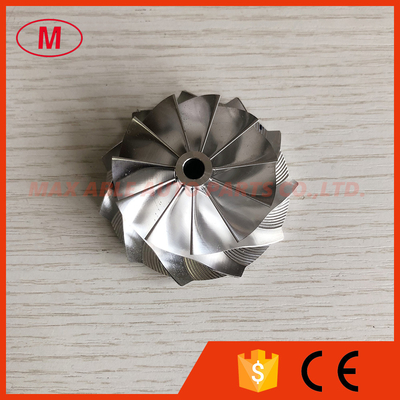 T25 445436-0007 47.19/60.13mm 11+0 blades high performance turbo milling/aluminum 2618/billet compressor wheel