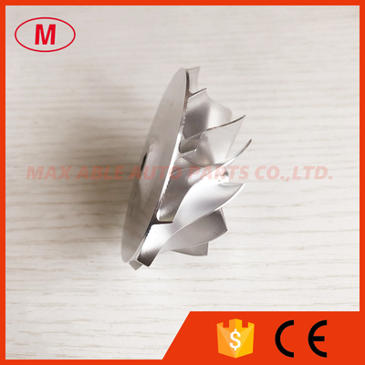T25 445436-0007 47.19/60.13mm 11+0 blades high performance turbo milling/aluminum 2618/billet compressor wheel