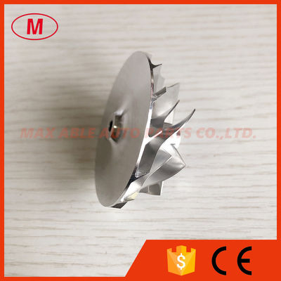 KP39 41.60/54.00mm 7+7 blades turbocharger milling/aluminum 2618/Billet compressor wheel