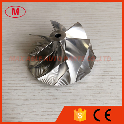 B03G reverse 6+6 blades 57.00/68.00mm high performance turbo milling/aluminum 2618/Billet compressor wheel