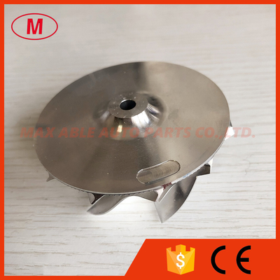B03G reverse 6+6 blades 57.00/68.00mm high performance turbo milling/aluminum 2618/Billet compressor wheel