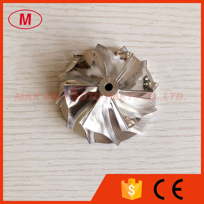 K04 54.20/66.56mm 6+6 blades high performance turbo milling/aluminum 2618/billet compressor wheel