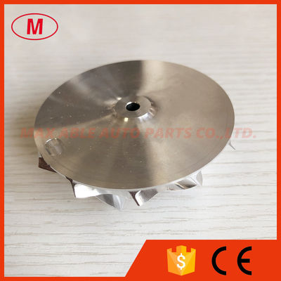 K04 54.20/66.56mm 6+6 blades high performance turbo milling/aluminum 2618/billet compressor wheel