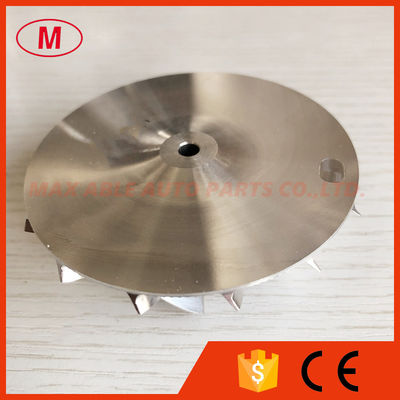 K04 50.33/72.60mm 7+7 blades high performance turbo milling/aluminum 2618/billet compressor wheel