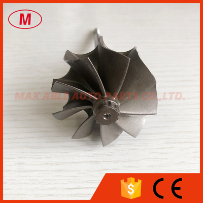 GTB25 49.12/51.38mm 9 blades ball bearing turbo wheel/turbine shaft&wheel
