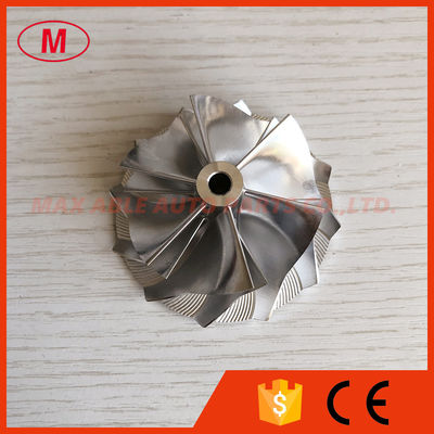RHF5 reverse 6+6 blades 48.50/60.50mm high performance for turbo milling/aluminum 2618/billet compressor wheel