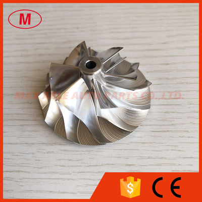 K04 forward 40.75/56.02mm 6+6 blades turbo milling/aluminum 2618/billet compressor wheel