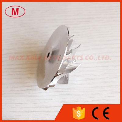 K04 forward 40.75/56.02mm 6+6 blades turbo milling/aluminum 2618/billet compressor wheel