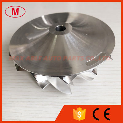 S400 171691 74.53/101.44mm 7+7 blades Turbo Billet/milling/aluminum 2618 compressor wheel for S374/S375 : 171702