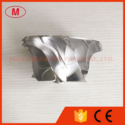 S400 171691 74.53/101.44mm 7+7 blades Turbo Billet/milling/aluminum 2618 compressor wheel for S374/S375 : 171702