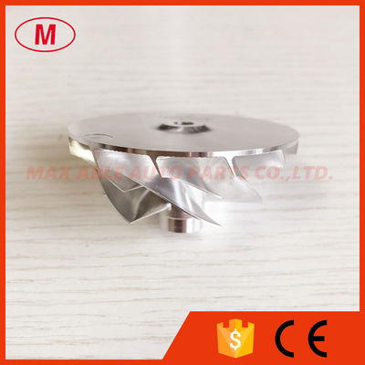 CT12 17291-67010 43.10/58.03mm 6+6blades Turbocharger milling/aluminum 2618/billet compressor wheel for 17201-67010