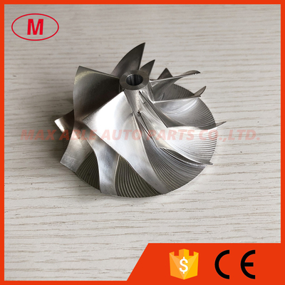 RHX6 58.93/77.98mm 5+5 blades high performance turbo milling/aluminum 2618/billet compressor wheel