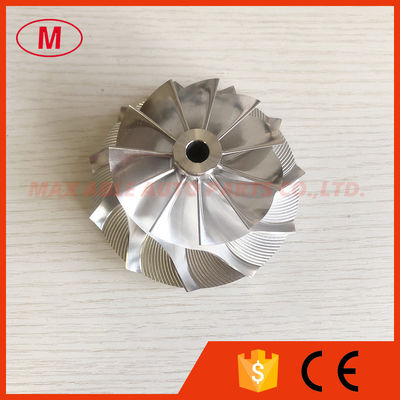 S300 173297 63.00/88.48 mm 11+0 blades turbo milling/aluminum 2618/billet compressor wheel for 177283(S300SX3-63)