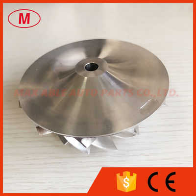 S300 173297 63.00/88.48 mm 11+0 blades turbo milling/aluminum 2618/billet compressor wheel for 177283(S300SX3-63)