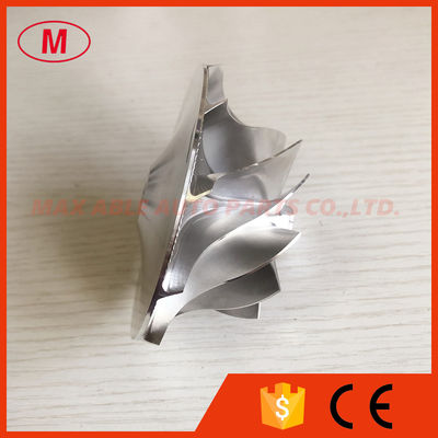 S300 173297 63.00/88.48 mm 11+0 blades turbo milling/aluminum 2618/billet compressor wheel for 177283(S300SX3-63)