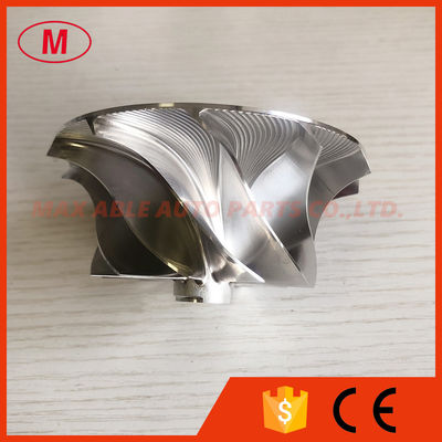 S300 173297 63.00/88.48 mm 11+0 blades turbo milling/aluminum 2618/billet compressor wheel for 177283(S300SX3-63)