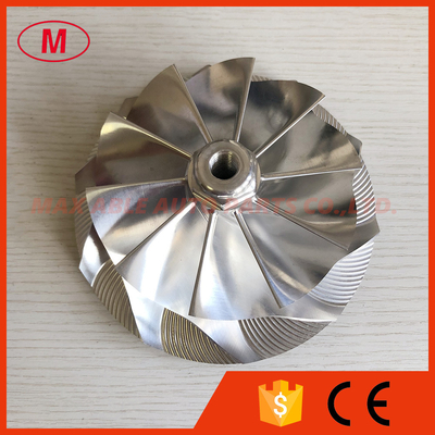 GT5534 115.00/152.00mm 10+0 blades Turbo aluminum 2618/milling/billet compressor wheel