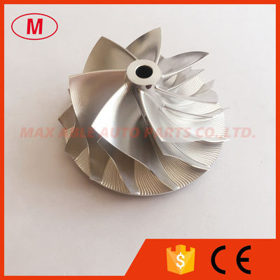GT15-25 point milling 46.00/58.00mm 7+7 blades Performance aluminum 2618/milling/billet compressor wheel