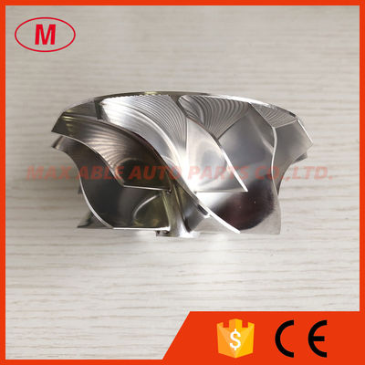 T04E 67.43/82.00mm 6+6 blades high performance turbocharger milling/aluminum 2618 /billet compressor wheel for racing
