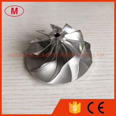 54.00/74.00mm reverse 9+0 Blades turbo aluminum 2618/milling/Billet compressor wheel