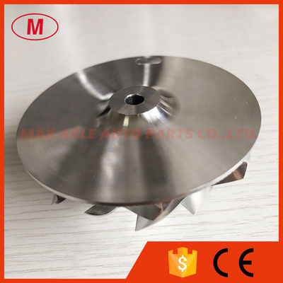 54.00/74.00mm reverse 9+0 Blades turbo aluminum 2618/milling/Billet compressor wheel