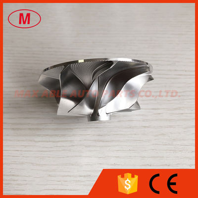54.00/74.00mm reverse 9+0 Blades turbo aluminum 2618/milling/Billet compressor wheel