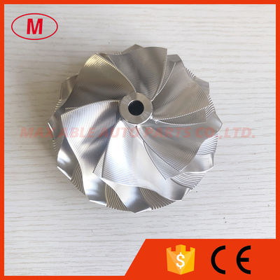 GT42 80.00/106.50mm 6+6 blades point milling high performance turbo milling/aluminum 2618 /billet compressor wheel