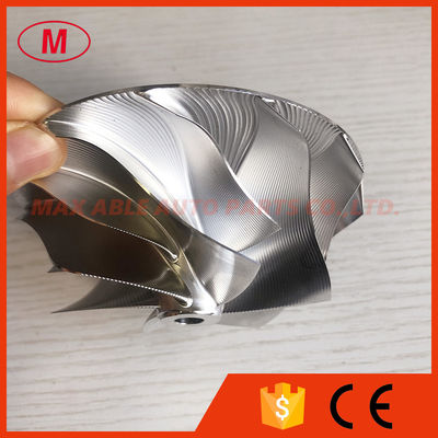 GT42 80.00/106.50mm 6+6 blades point milling high performance turbo milling/aluminum 2618 /billet compressor wheel